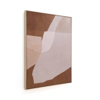 Полотно С рисунком 70x100 см Emilia единый размер разноцветный LA REDOUTE INTERIEURS  фото, kupilegko.ru